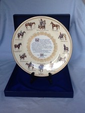 Aynsley Porcelain Display Plate Equestrian The Horse BNIB