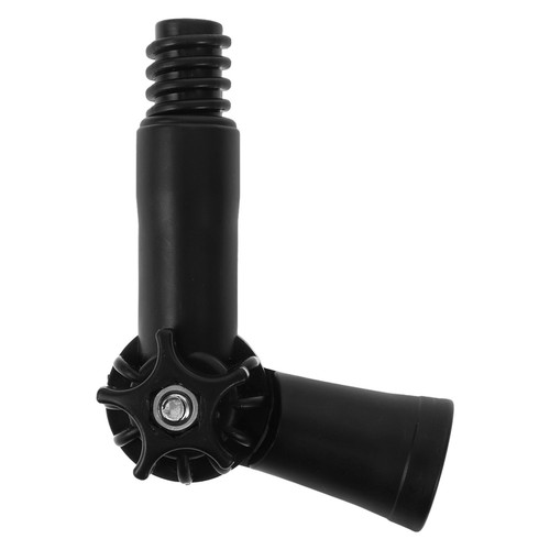 Angle adaptor for threaded - for,