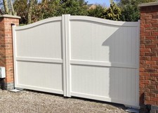 Aluminium Driveway Gates Curve