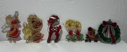 Faux stained glass - faux, christmas