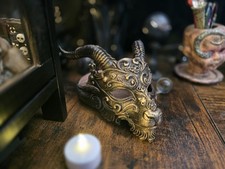 Baroque Goat Mask - The Arcane