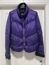 Marithé + François Girbaud women's puffer jacket Purple Size UK 12, F 40
