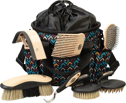 Horse grooming kit with - grooming,