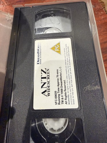 Antz vhs dreamworks - antz,
