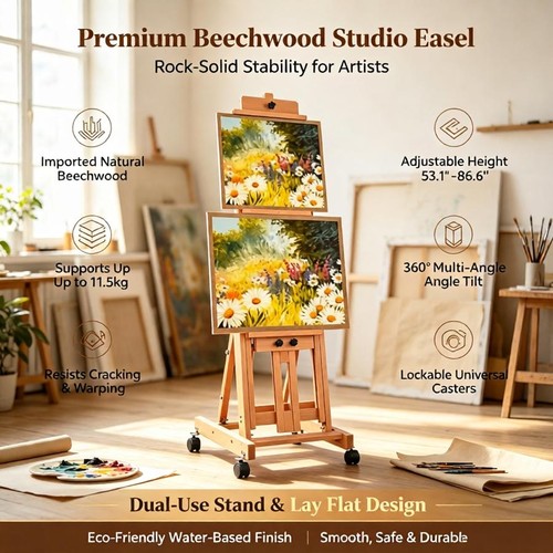 Frame studio easel height - h-frame,