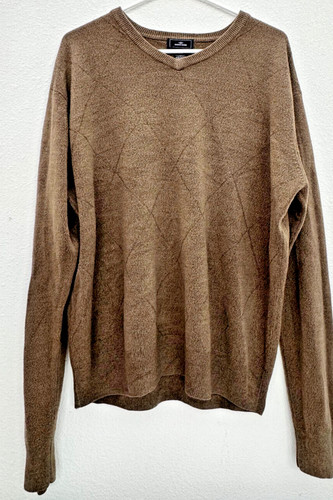 Dockers brown sweater used - brown,