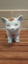 Vintage Ceramic Pig Ornament