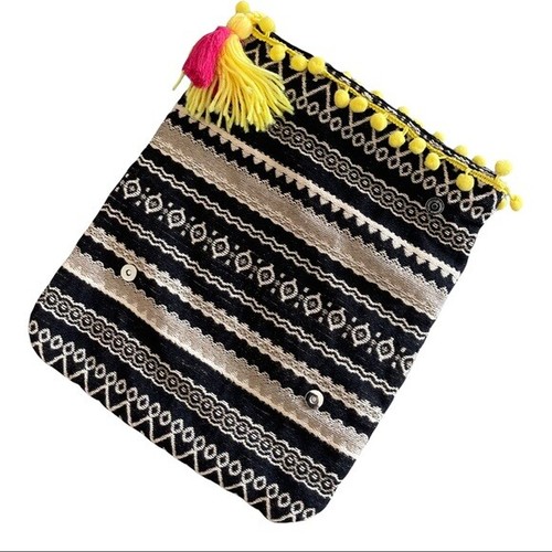 Just fab fold over bag - over, yellow