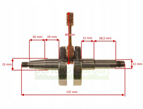 Crankshaft for aram - for,