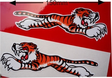 Leaping tiger car bike - leaping, &