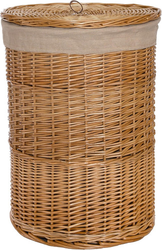 Wicker laundry hamper basket - laundry,
