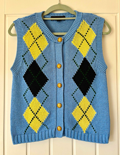 Zara women argyle - argyle, knit