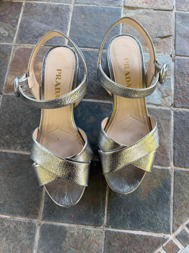 Prada platform sandals 7 - prada, sz