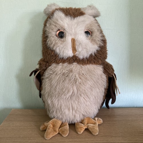Wise old owl plush - ,