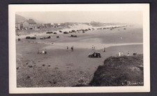 Wales Carmarthenshire PENDINE Sands c1920/30s? RPPC by Squibbs Tenby