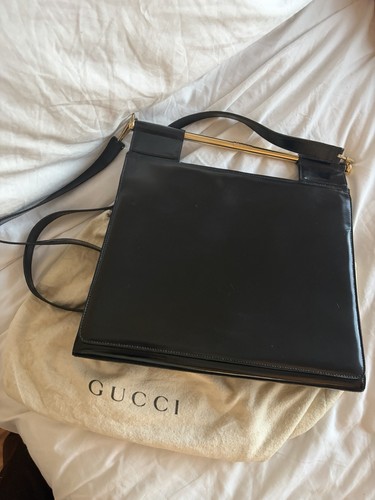 Gucci vintage patent leather - gucci,