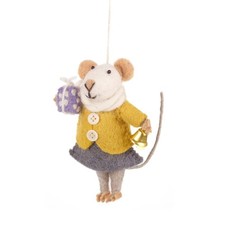 Agnes felt mouse hanging - agnes,