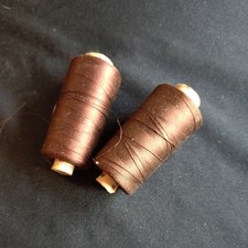 2 Vintage Perivale Sovereign Pure Silk Embroidery Threads 