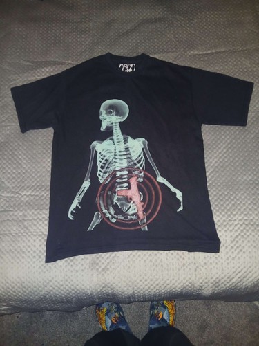 Drop dead ray skeleton t - dead,