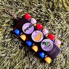 1 x   Golf Tee Holder/Plastic