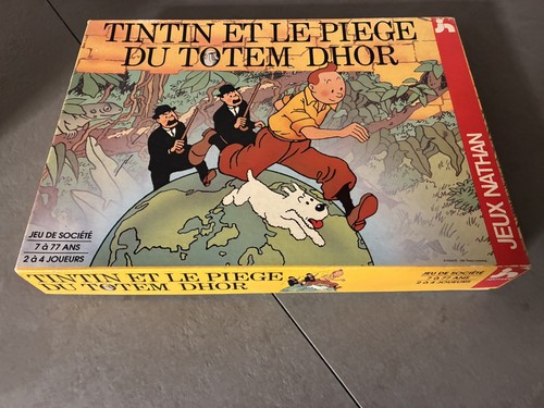 Vintage tintin piege du - tintin,