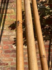 4 x LARGE BAMBOO POLES PLANT SUPPORTS 3 X 3.65M LONG  1 X 3.50M  LONG