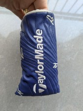 TAYLORMADE TP Collection Blade Style Putter Headcover, Blue, Good Condition