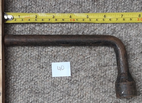 Wheel brace spanner - wheel,