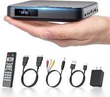 DVD Player Black Compact for