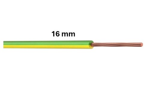 16mm earth cable - 3m, cable.