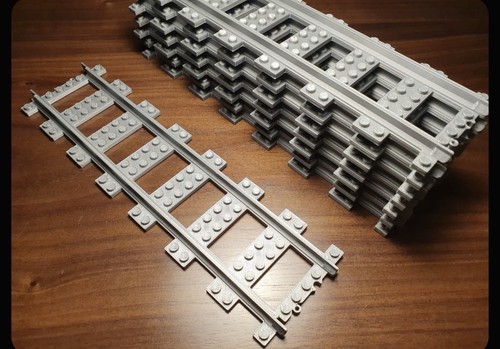 Lego train tracks grey - lego,