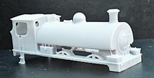 4mm scale GWR TVR tank loco body 3D printed