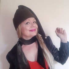 Brown Pointed Hat Elf Gnome