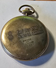Gulf War 1990 U.S army David M. Maddox 8th Infantry Division Seiko pocket watch