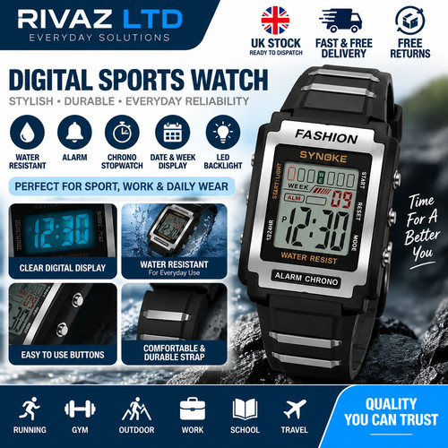 Men rectangular sports - men,