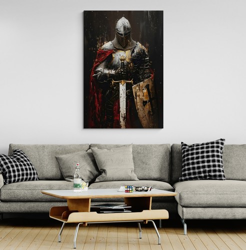 Medieval knight with - medieval,
