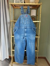 DICKIES Blue Denim Overalls