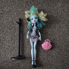 Monster High Lagoona Blue Student Exchange Doll With bag, headband & Stand