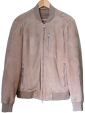 All Saints Kemble Suede Bomer