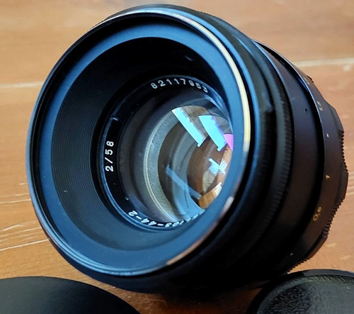 Helios 58mm 0 valdai - 58mm, f2.0