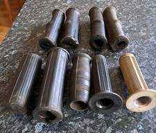 Joblot Vintage Classic Motorbike FOOTREST FOOT PEG RUBBERS Handlebar Grips 