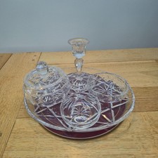 Stuart crystal glass dressing