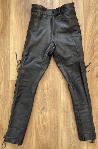 Vintage genuine leather - genuine, lace