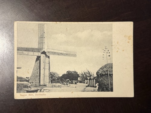Vintage antique postcard - vintage, sugar