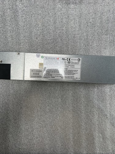 Supermicro 720w redundant - supermicro, 1u