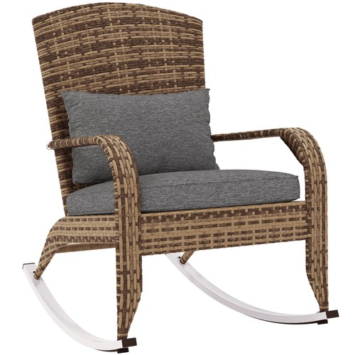 Outdoor wicker adirondack - outdoor,