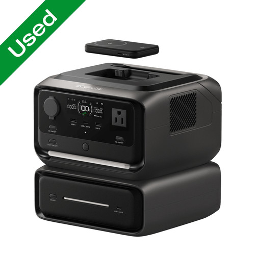 Ecoflow 572wh river plus - 572wh, 3