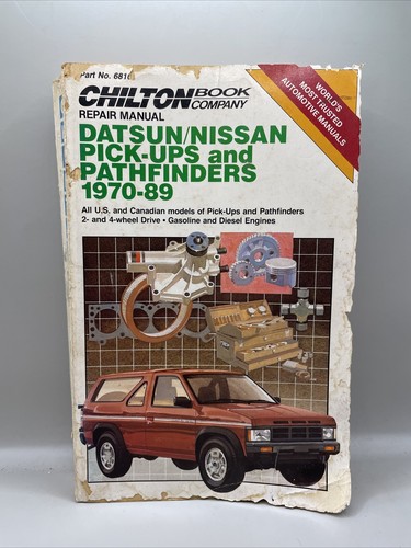 Vintage chilton car manual - chilton,