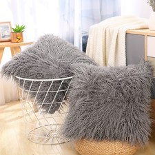 Mongolian Faux Fur Cushion