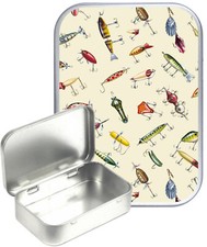 Fishing Bait Silver Hinged